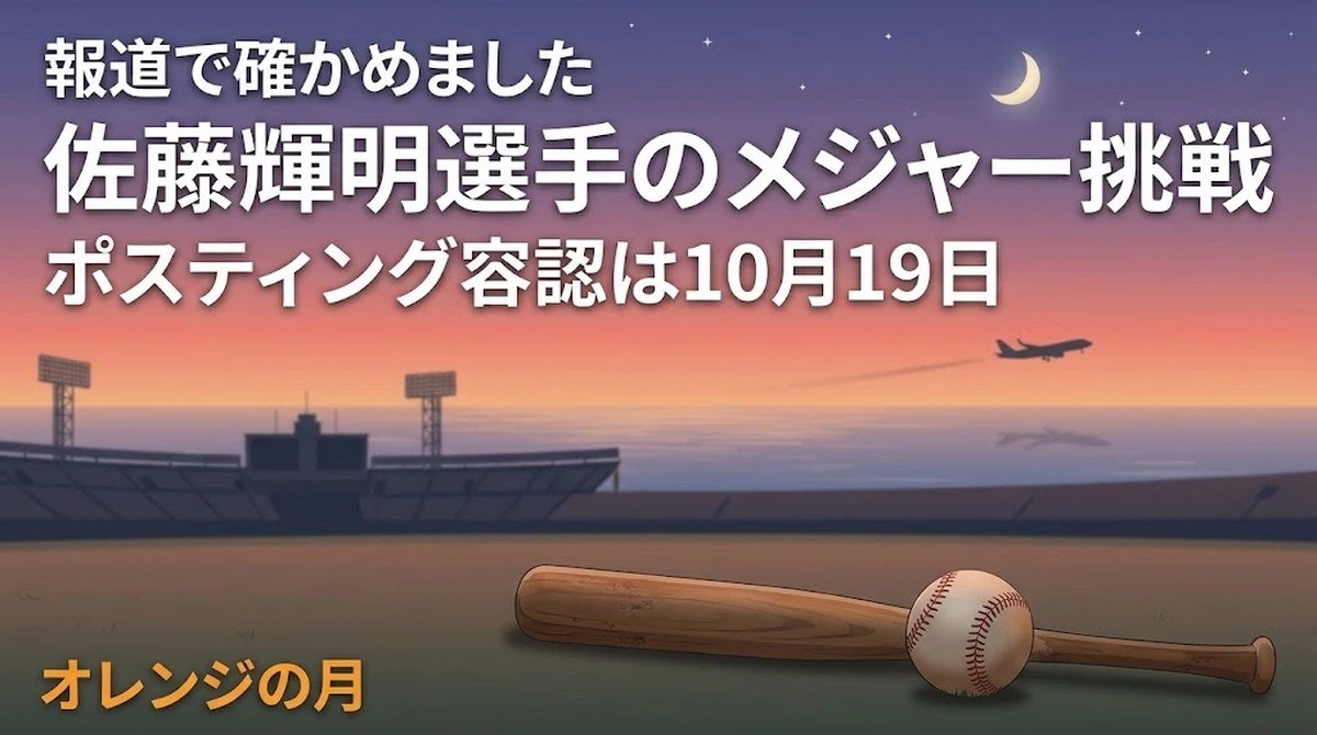 夕暮れの野球場と飛行機の影、バットとボール