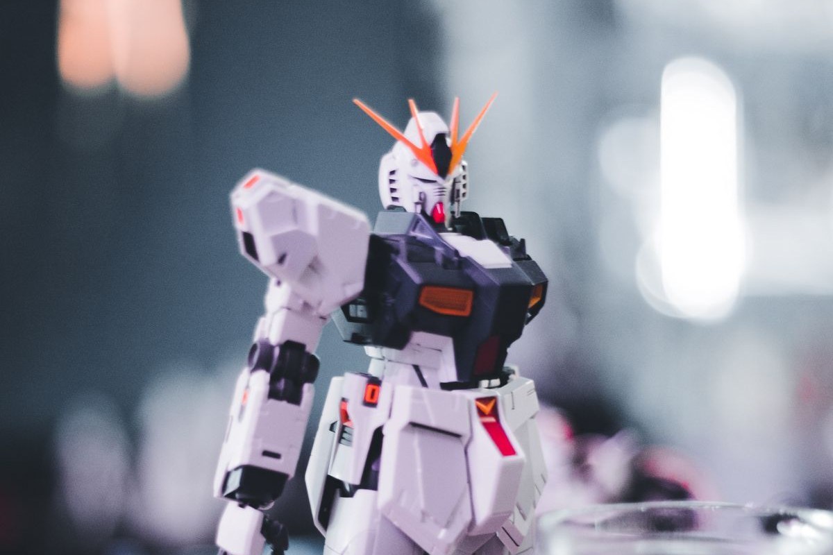 ガンプラの完成品のイメージ写真