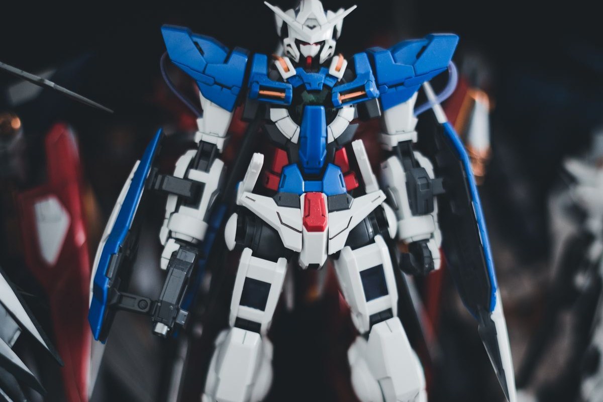 ガンプラの完成品のイメージ写真